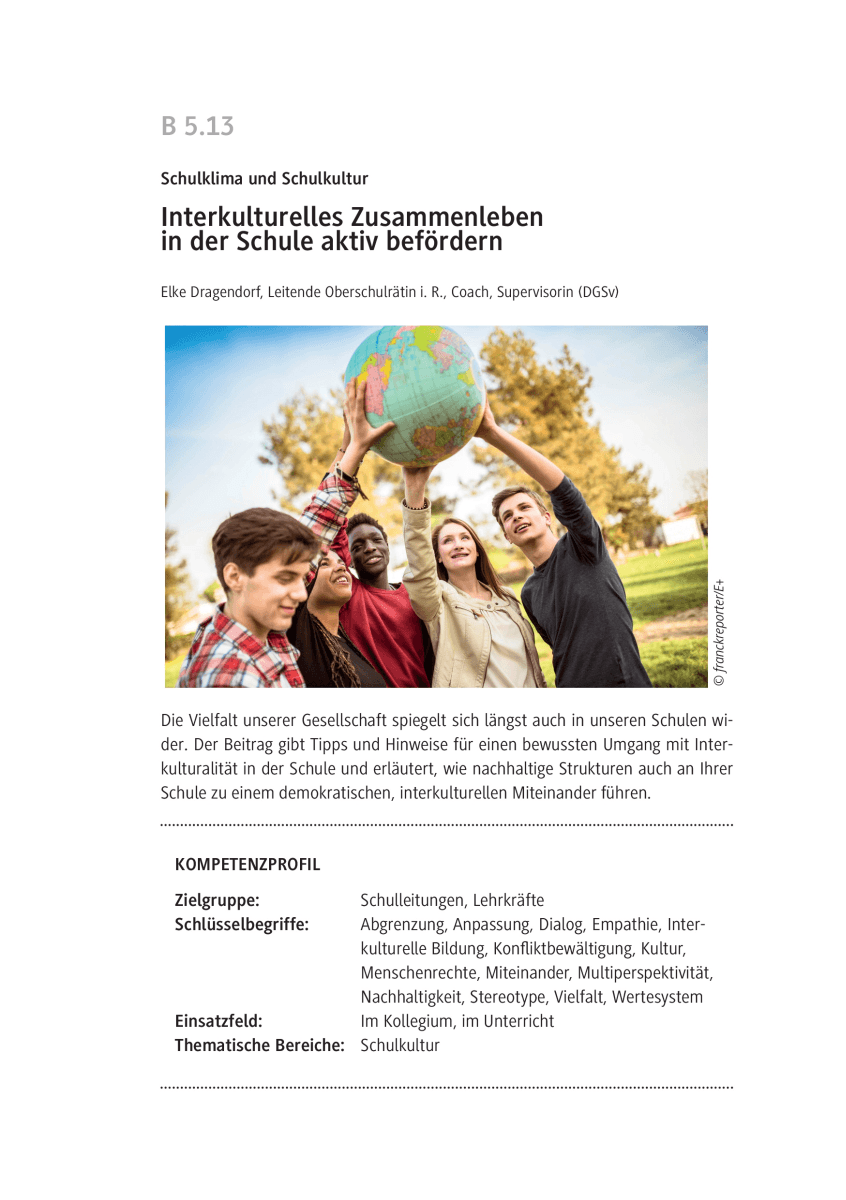 Interkulturelles Zusammenleben