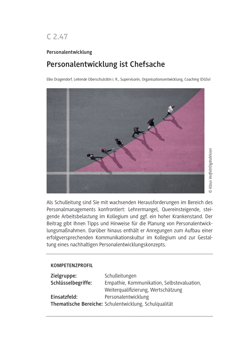 Personalentwicklung ist Chefsache
