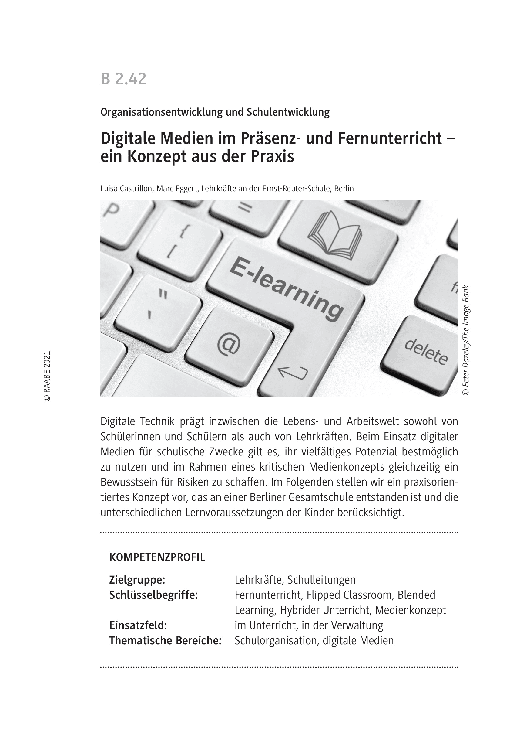 Digitale Medien im Präsenz- und Fernunterricht