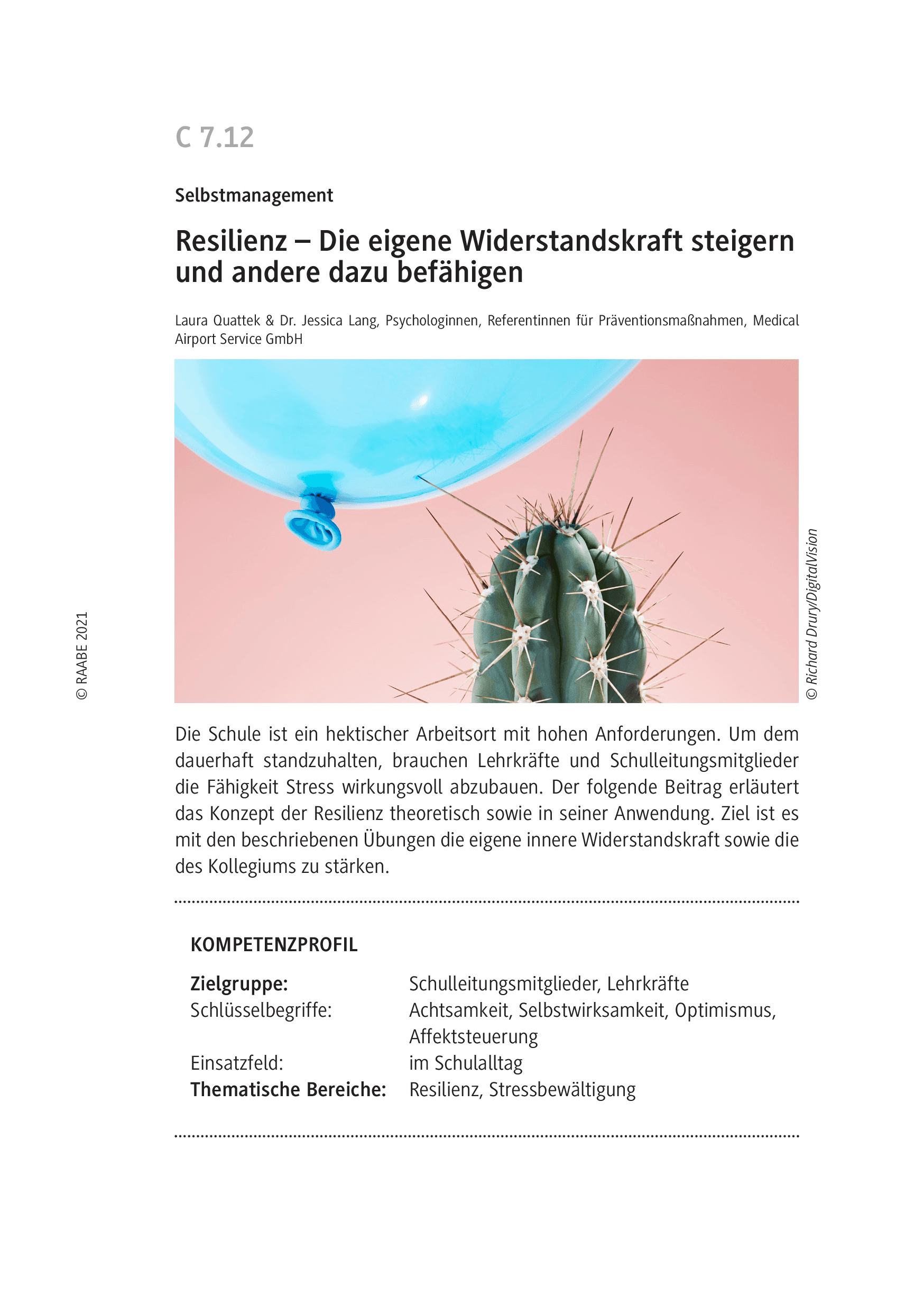 Resilienz