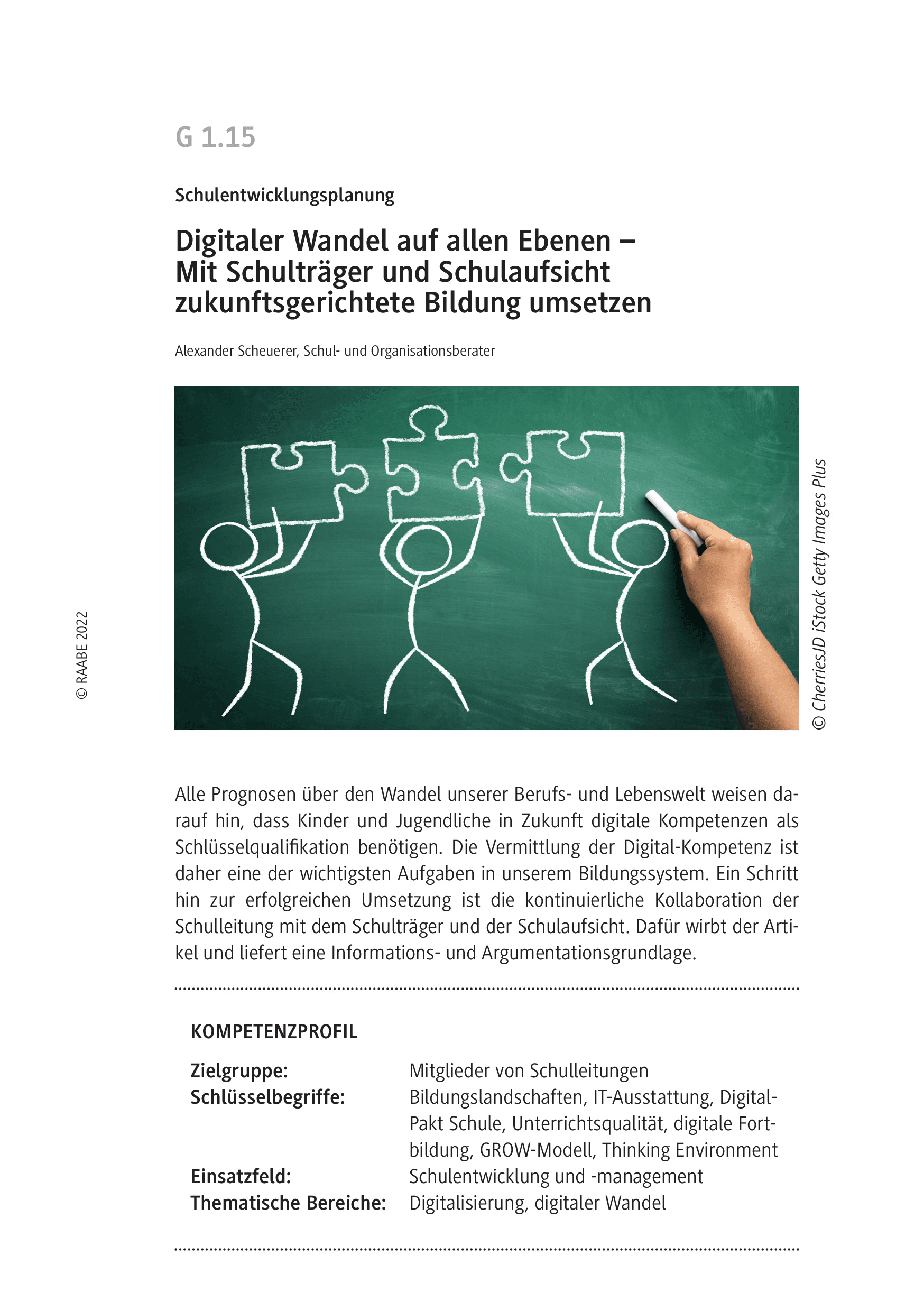 Digitaler Wandel auf allen Ebenen