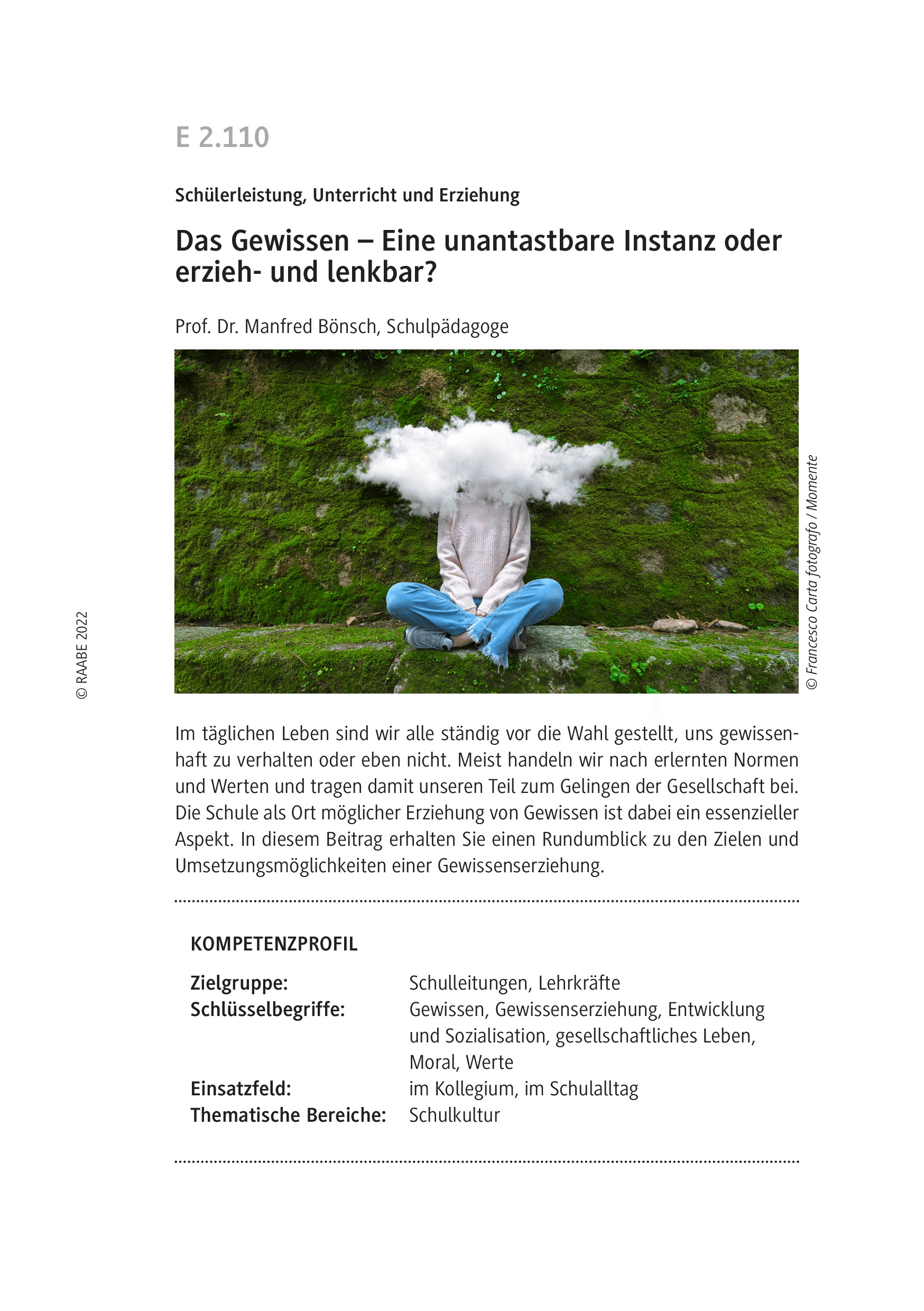 Das Gewissen