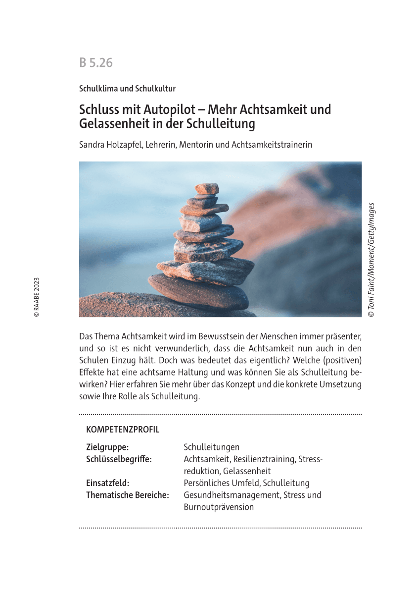 Schluss mit Autopilot