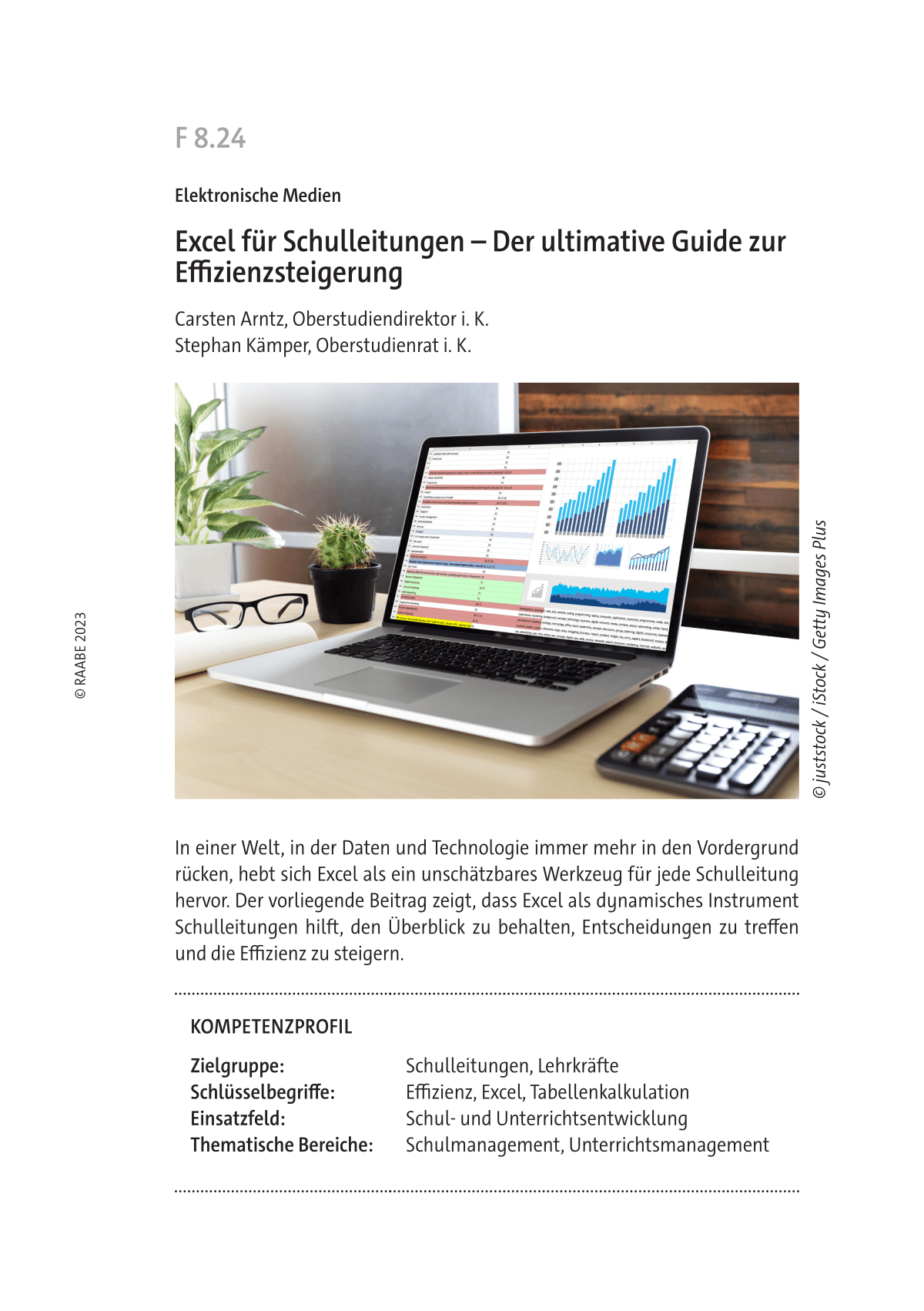 Excel für Schulleitungen