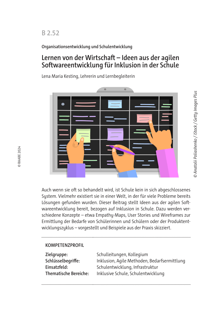Lernen von der Wirtschaft