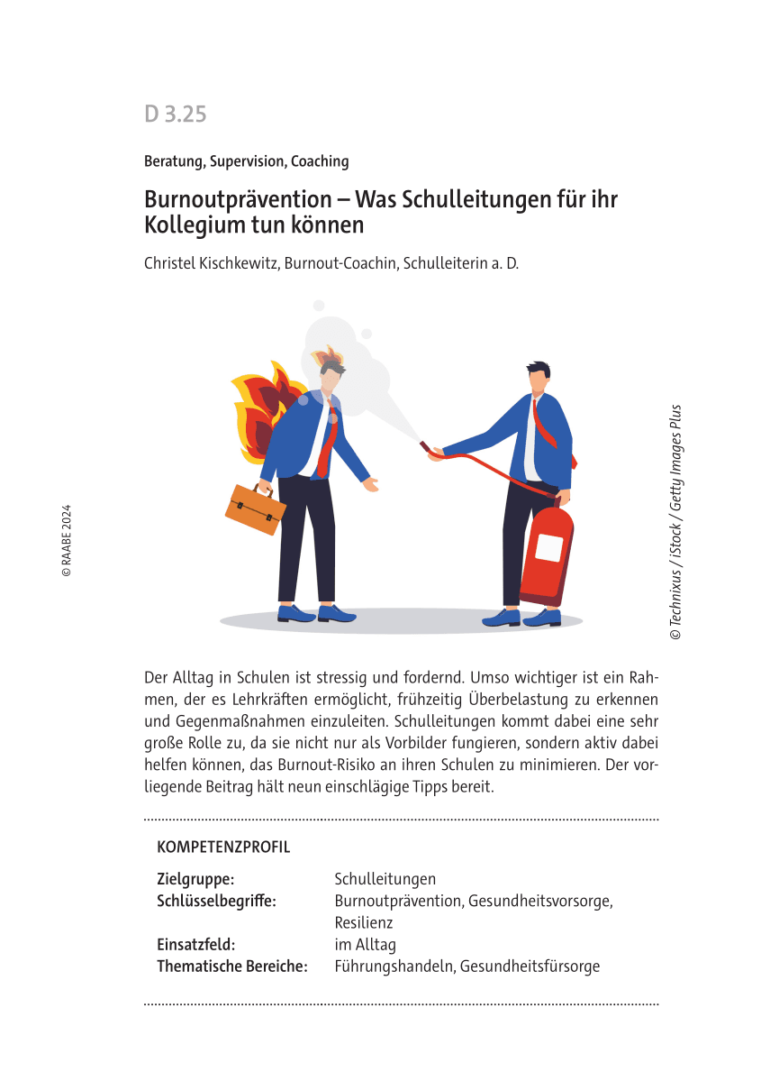 Burnoutprävention
