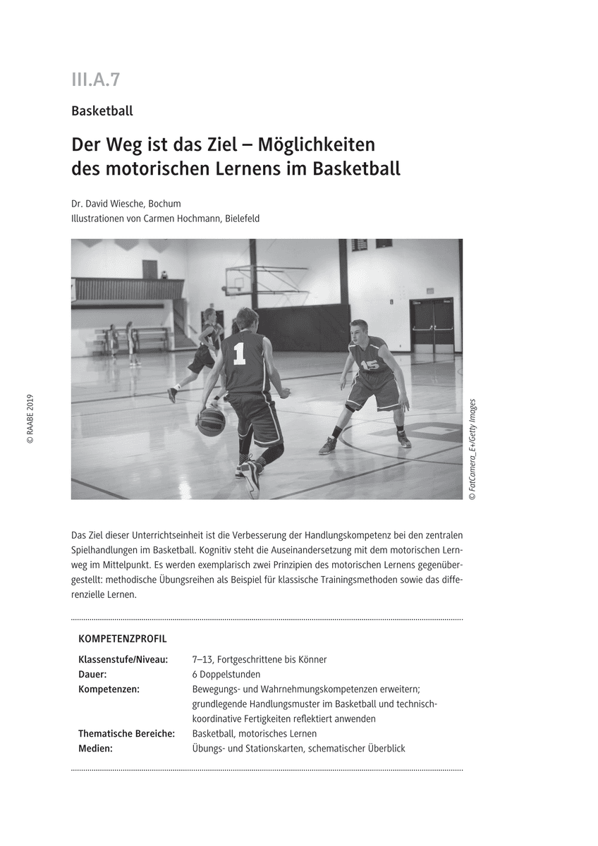 Der Weg ist das Ziel