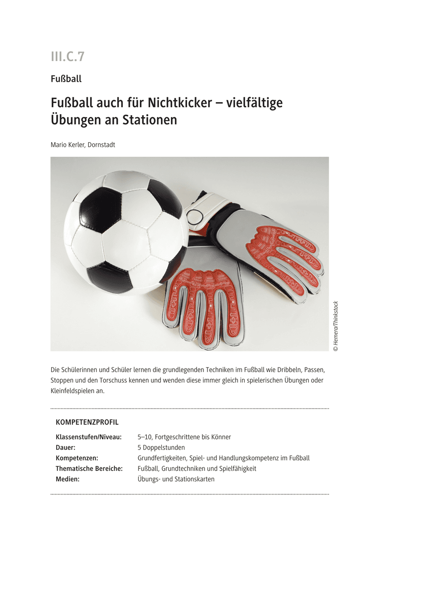 Fußball auch für Nichtkicker