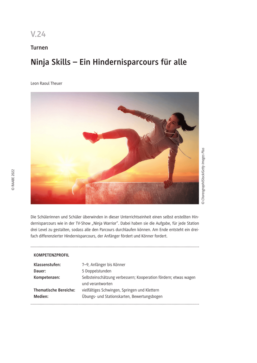 Ein Hindernisparcours für alle