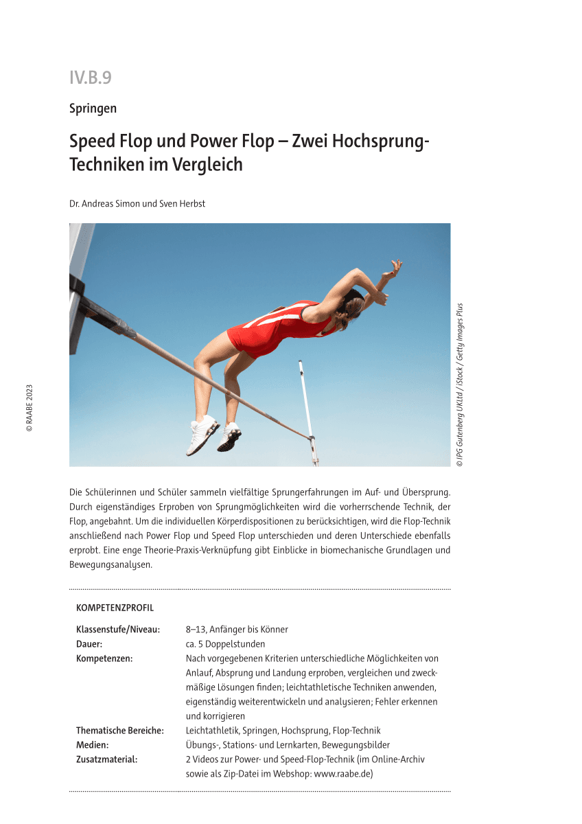 Speed Flop und Power Flop