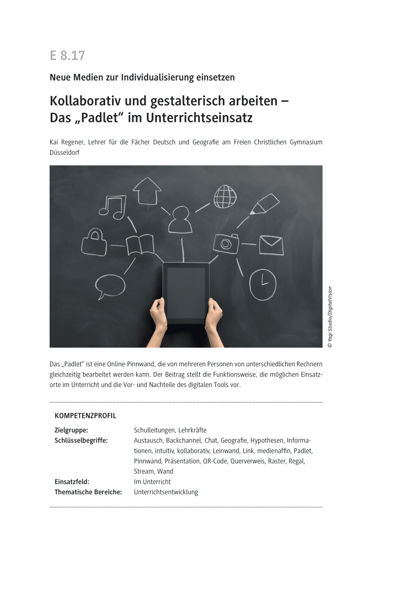 Kollaborativ und gestalterisch arbeiten