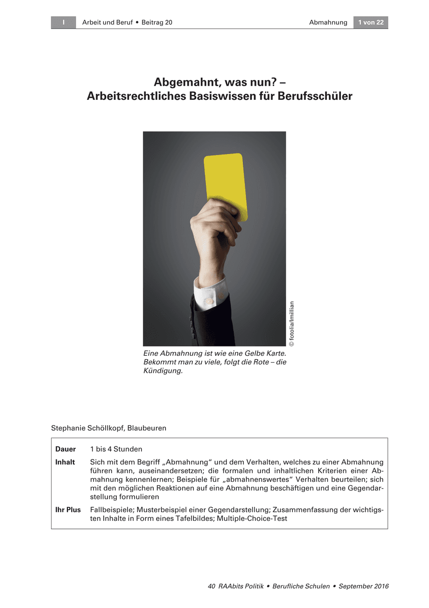 Abgemahnt, was nun?