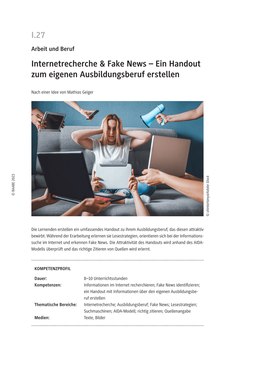Internetrecherche & Fake News