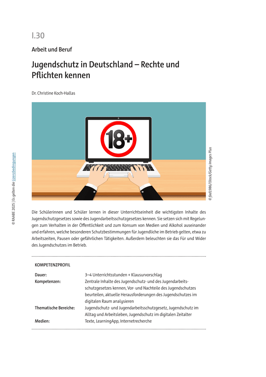 Jugendschutz in Deutschland