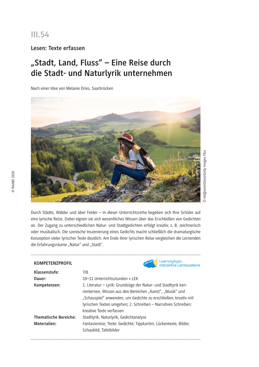 „Stadt, Land, Fluss“