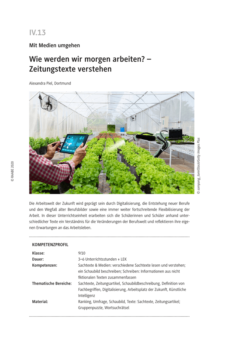 Wie werden wir morgen arbeiten?