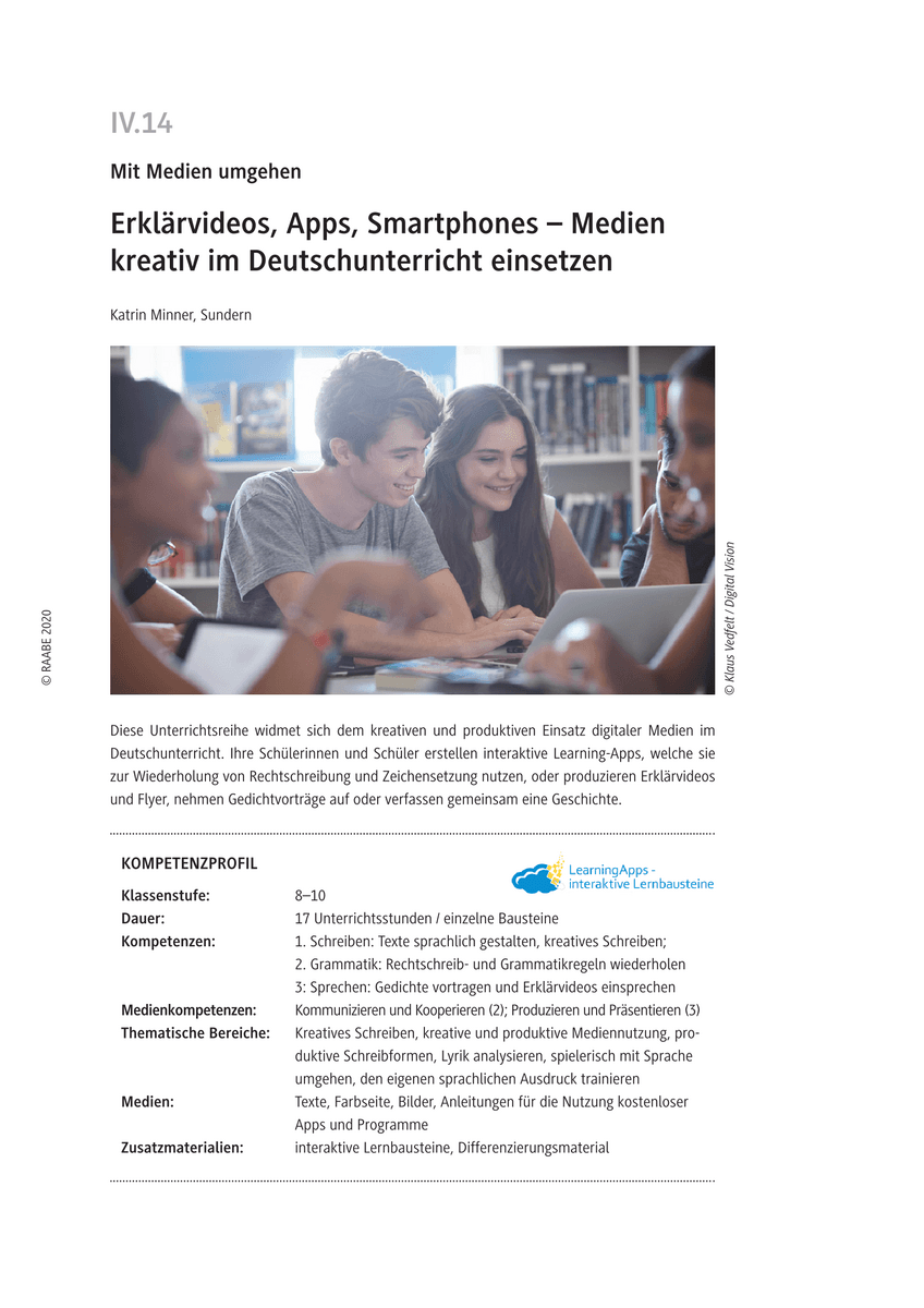 Medien kreativ im Deutschunterricht einsetzen