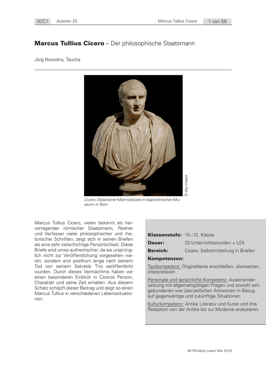 Marcus Tullius Cicero