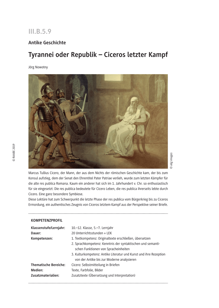 Tyrannei oder Republik