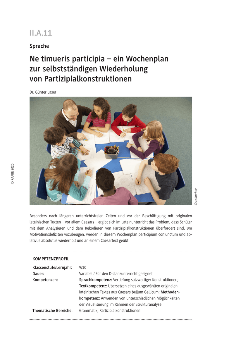 Ne timueris participia