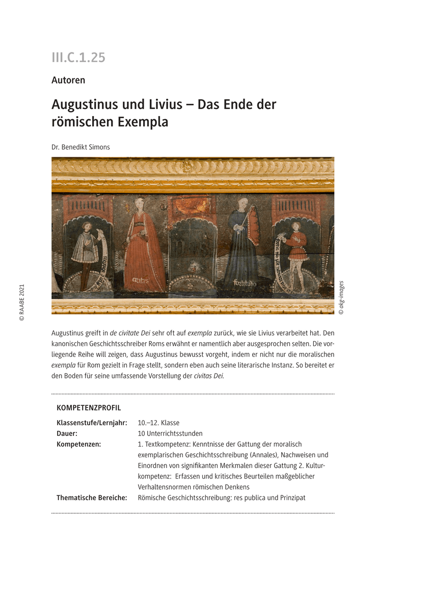 Augustinus und Livius