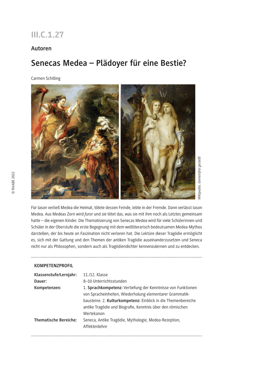 Senecas Medea