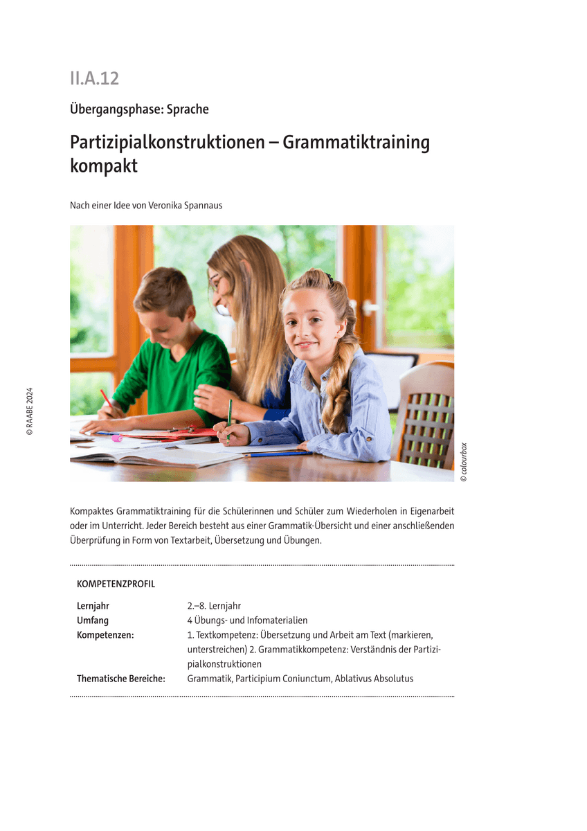 Partizipialkonstruktionen