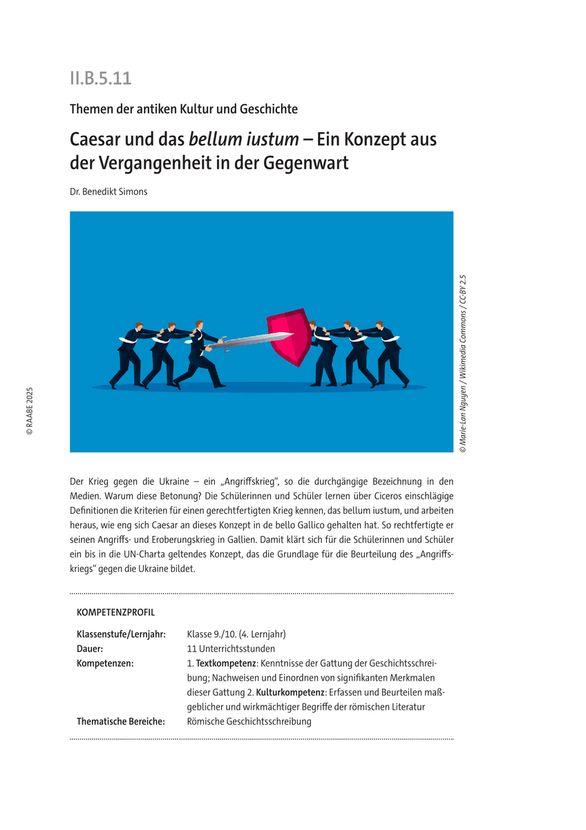 Caesar und das bellum iustum
