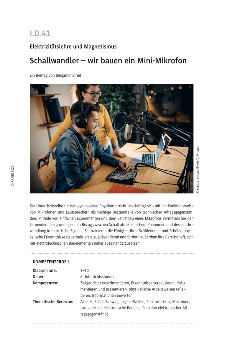 Schallwandler