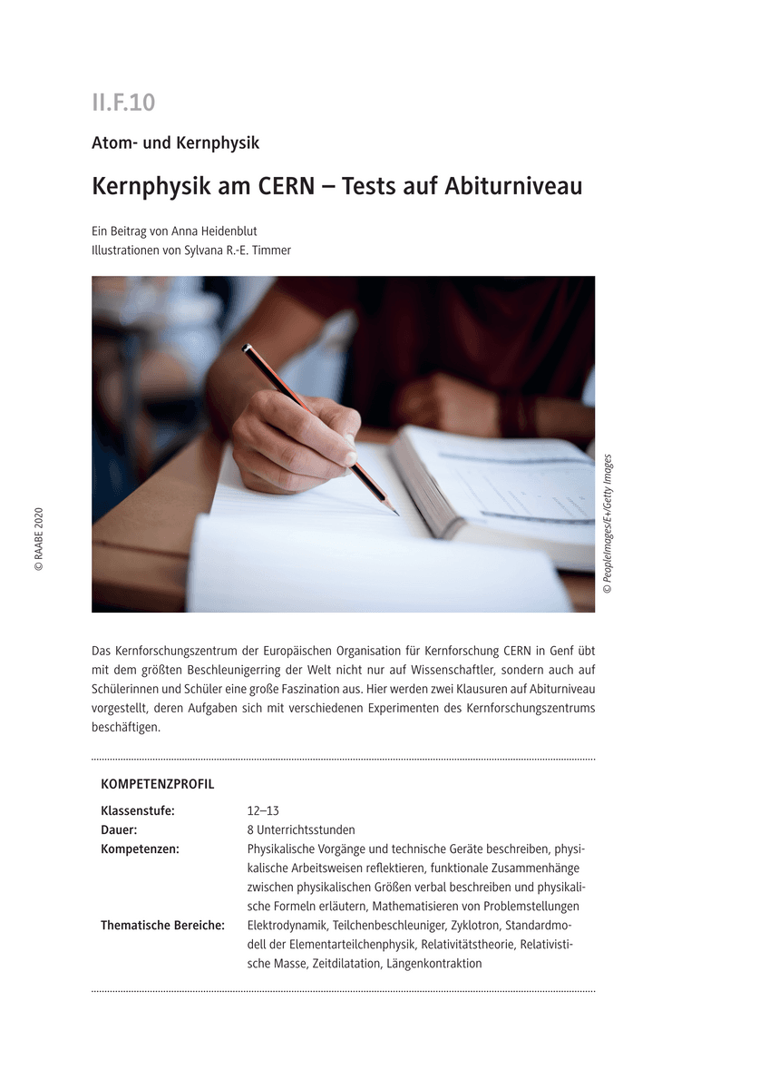 Kernphysik am CERN