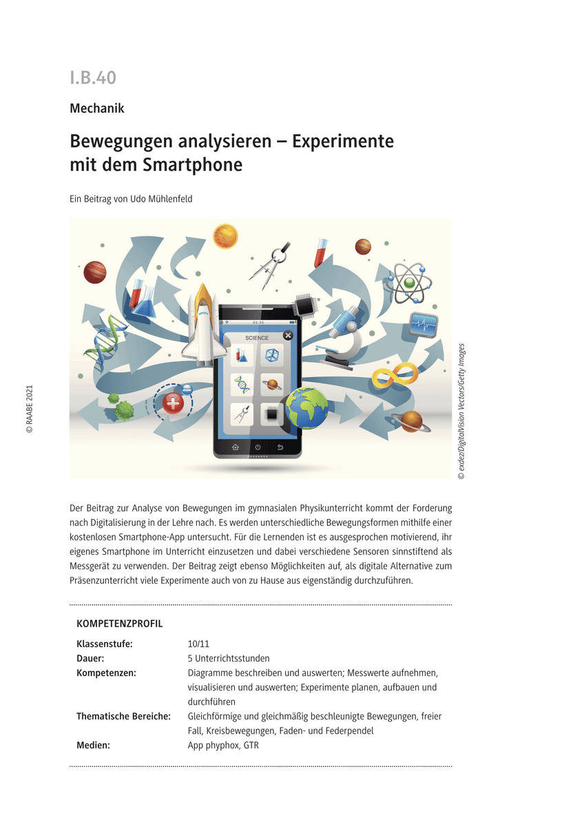 Bewegungen analysieren