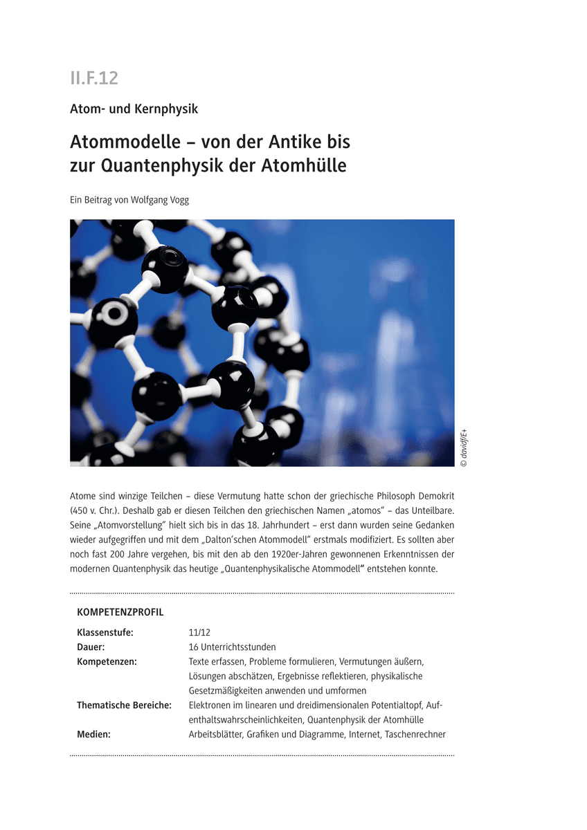Atommodelle