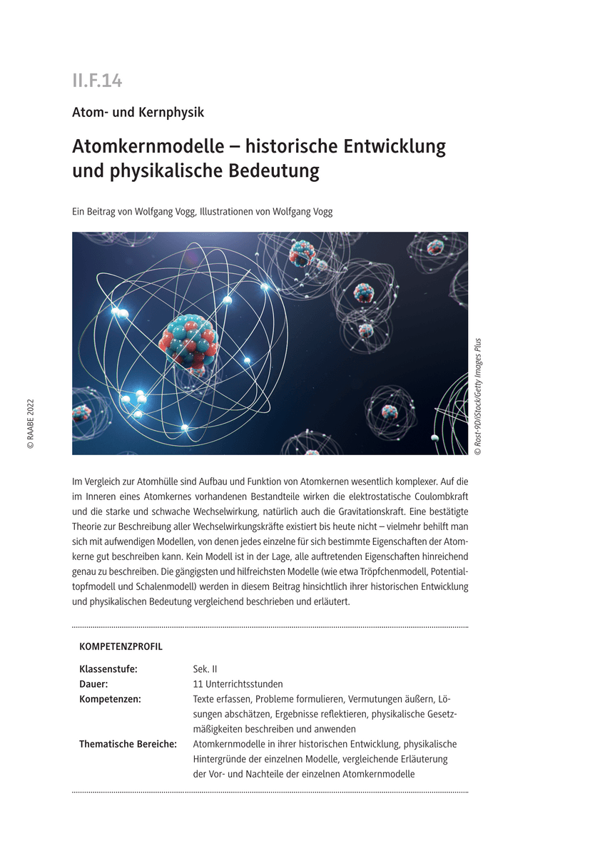 Atomkernmodelle