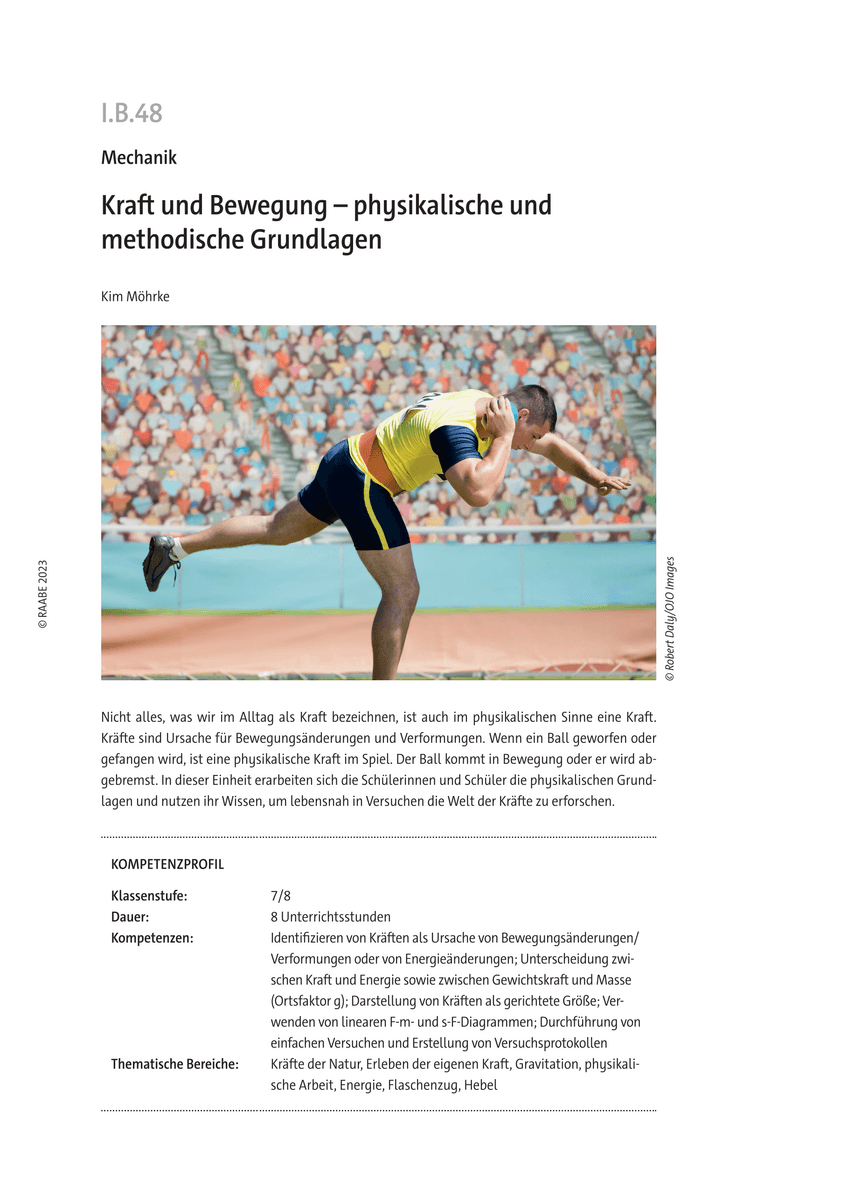 Kraft und Bewegung