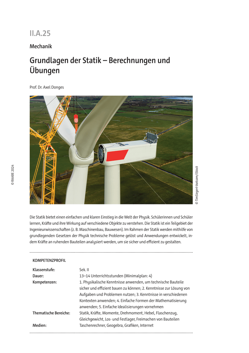Grundlagen der Statik