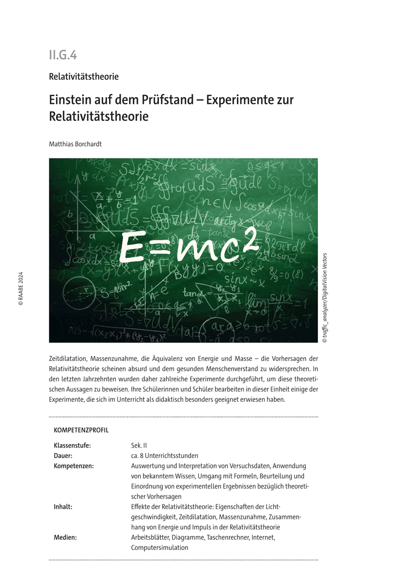 Einstein auf dem Prüfstand
