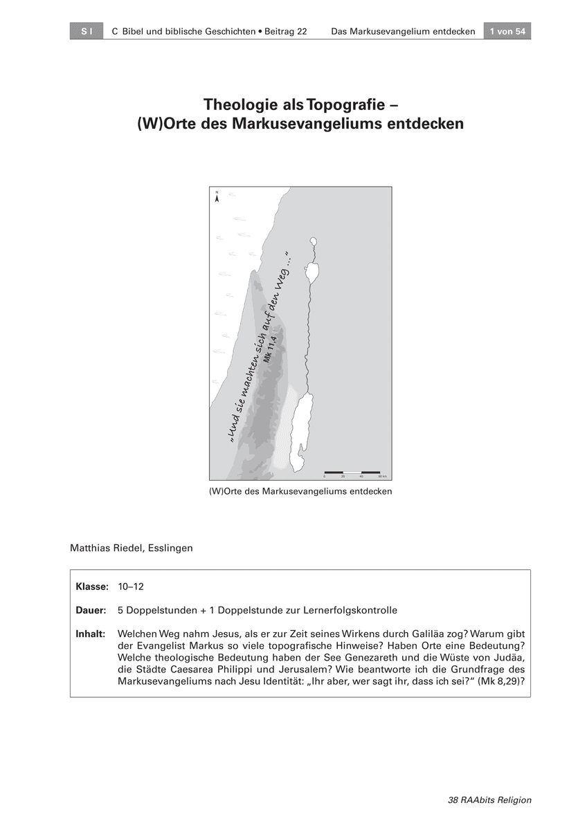 Theologie als Topografie