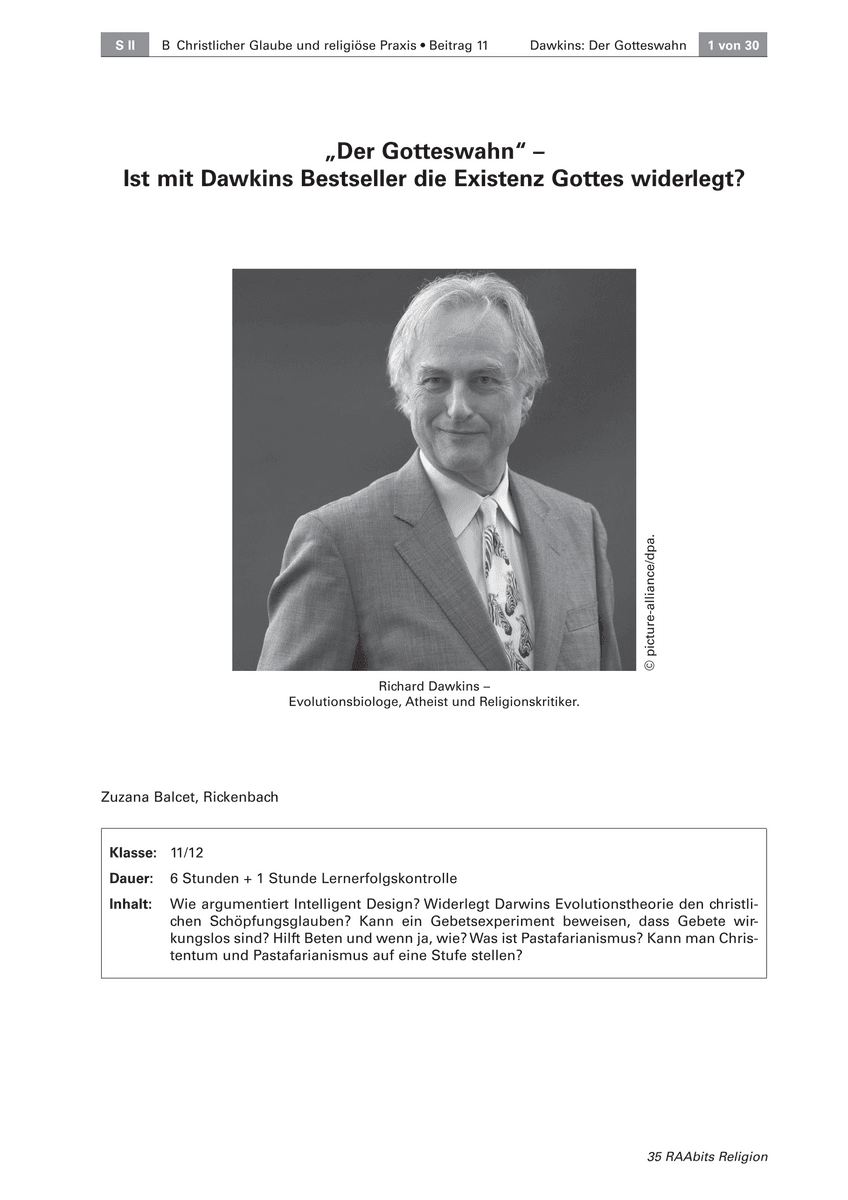 „Der Gotteswahn“