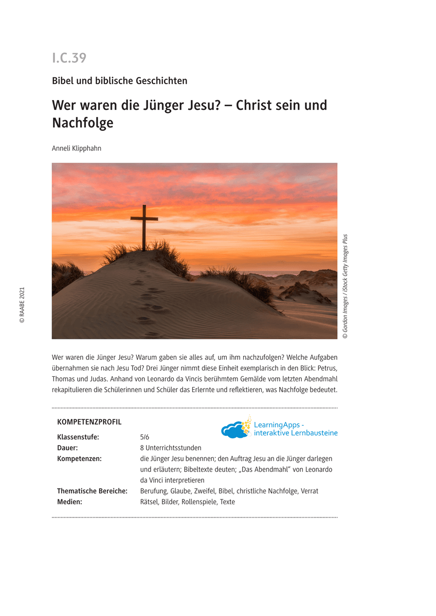 Wer waren die Jünger Jesu?