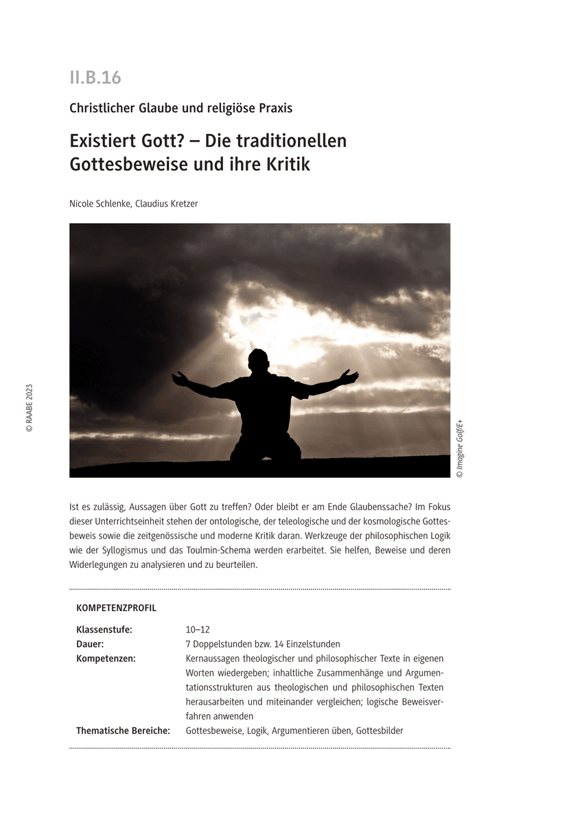 Existiert Gott?