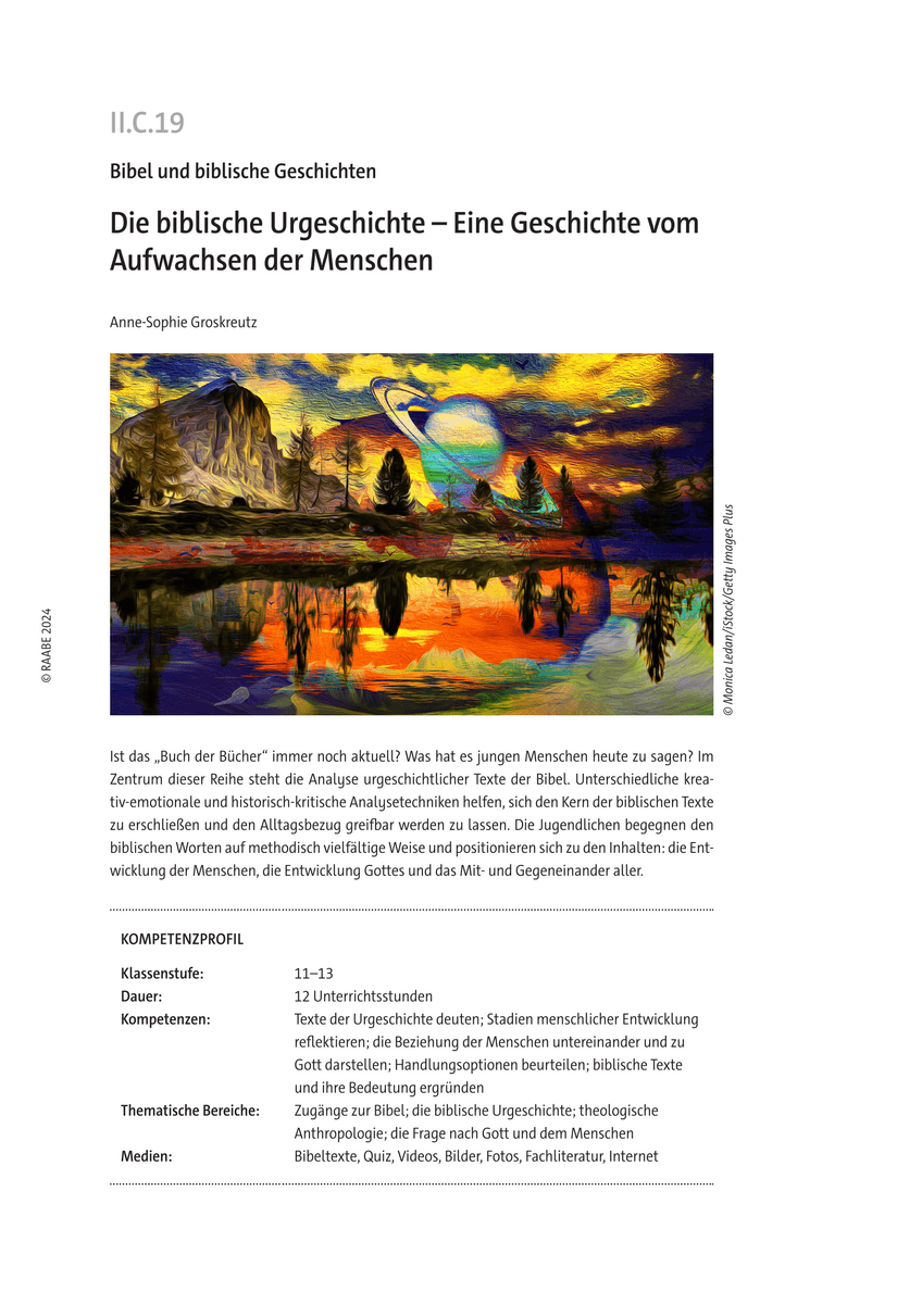 Die biblische Urgeschichte