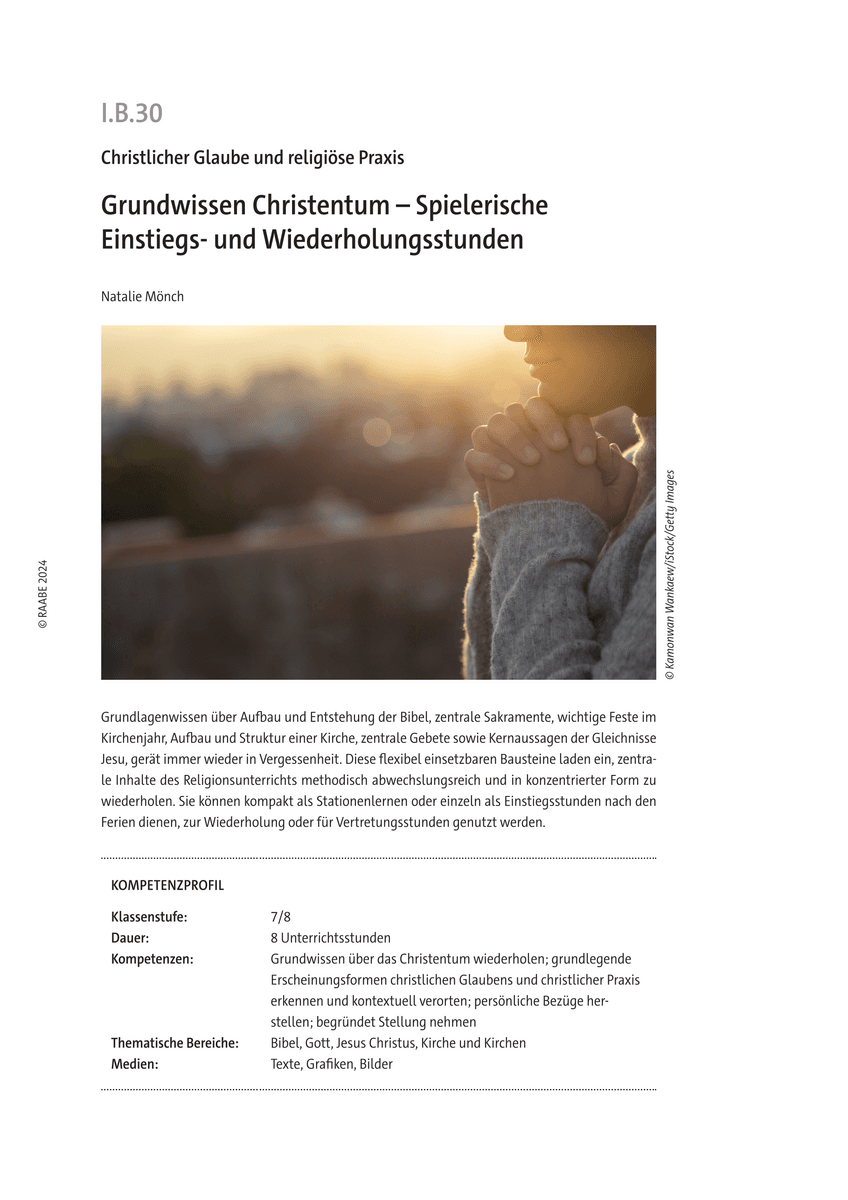 Grundwissen Christentum