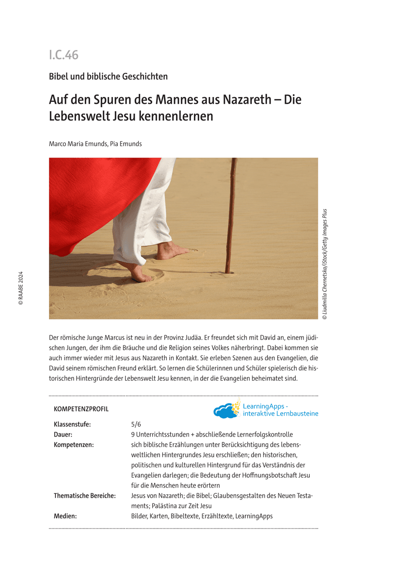 Auf den Spuren des Mannes aus Nazareth