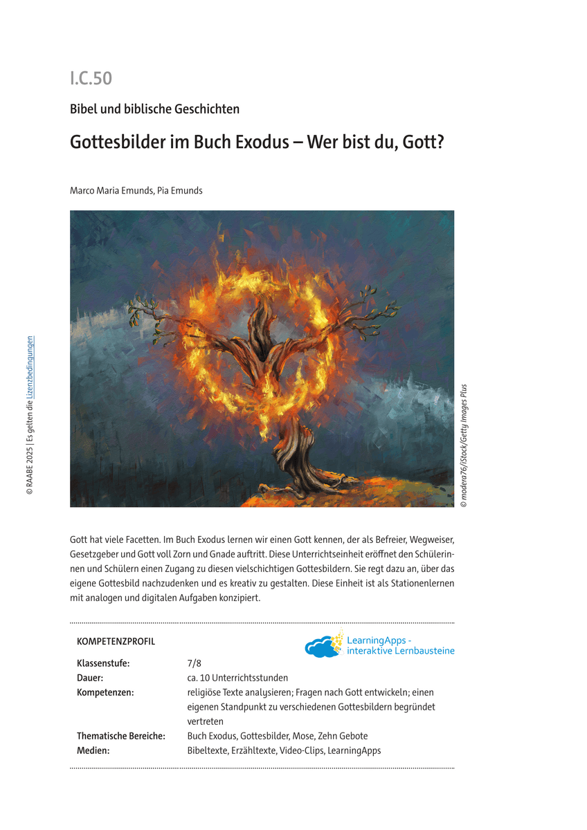 Gottesbilder im Buch Exodus