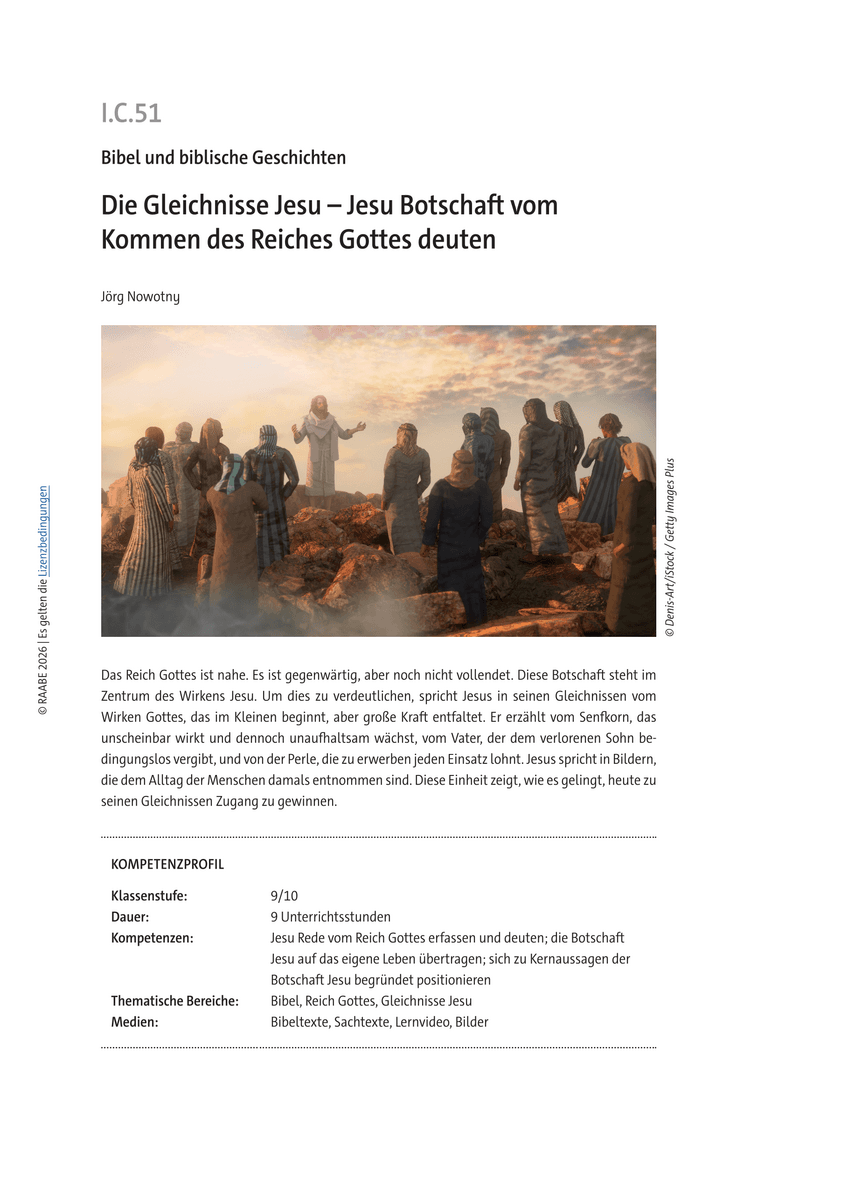 Die Gleichnisse Jesu