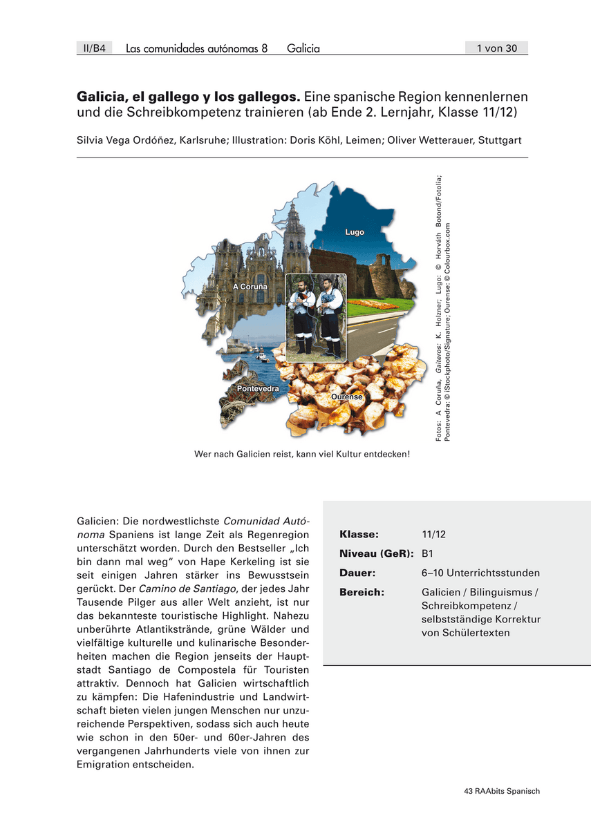 Galicia, el gallego y los gallegos