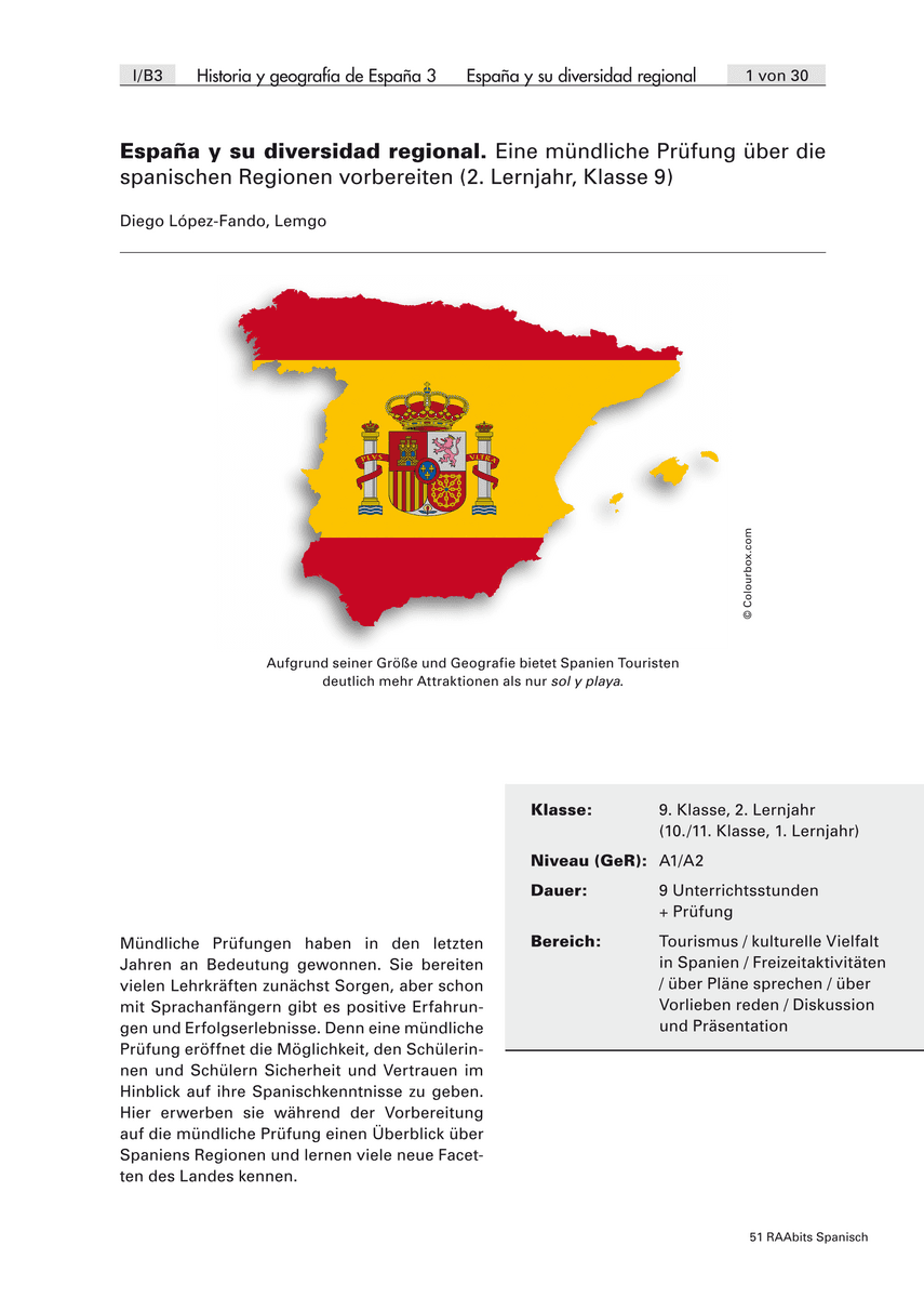 España y su diversidad regional