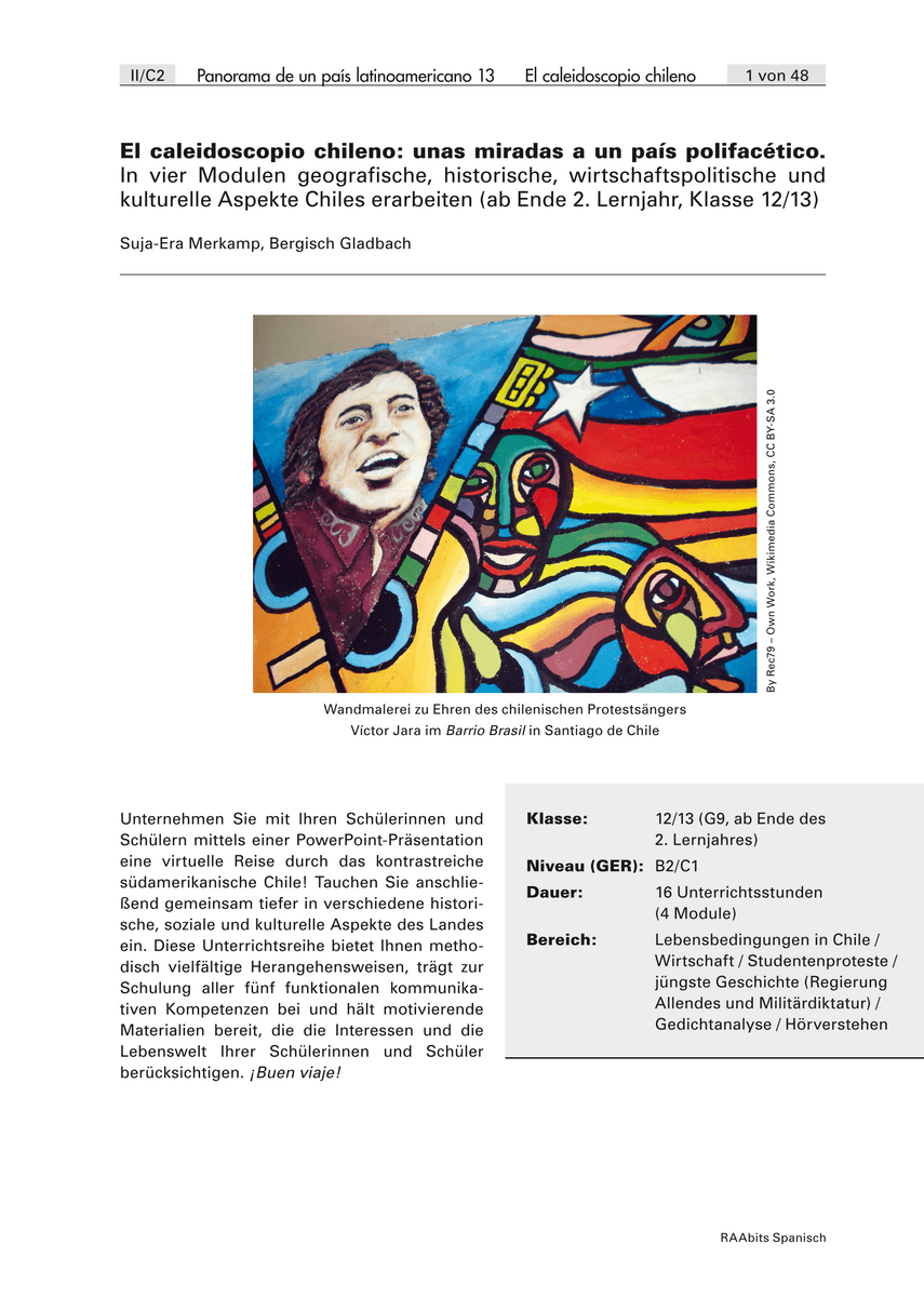 El caleidoscopio chileno: unas miradas a un país polifacético