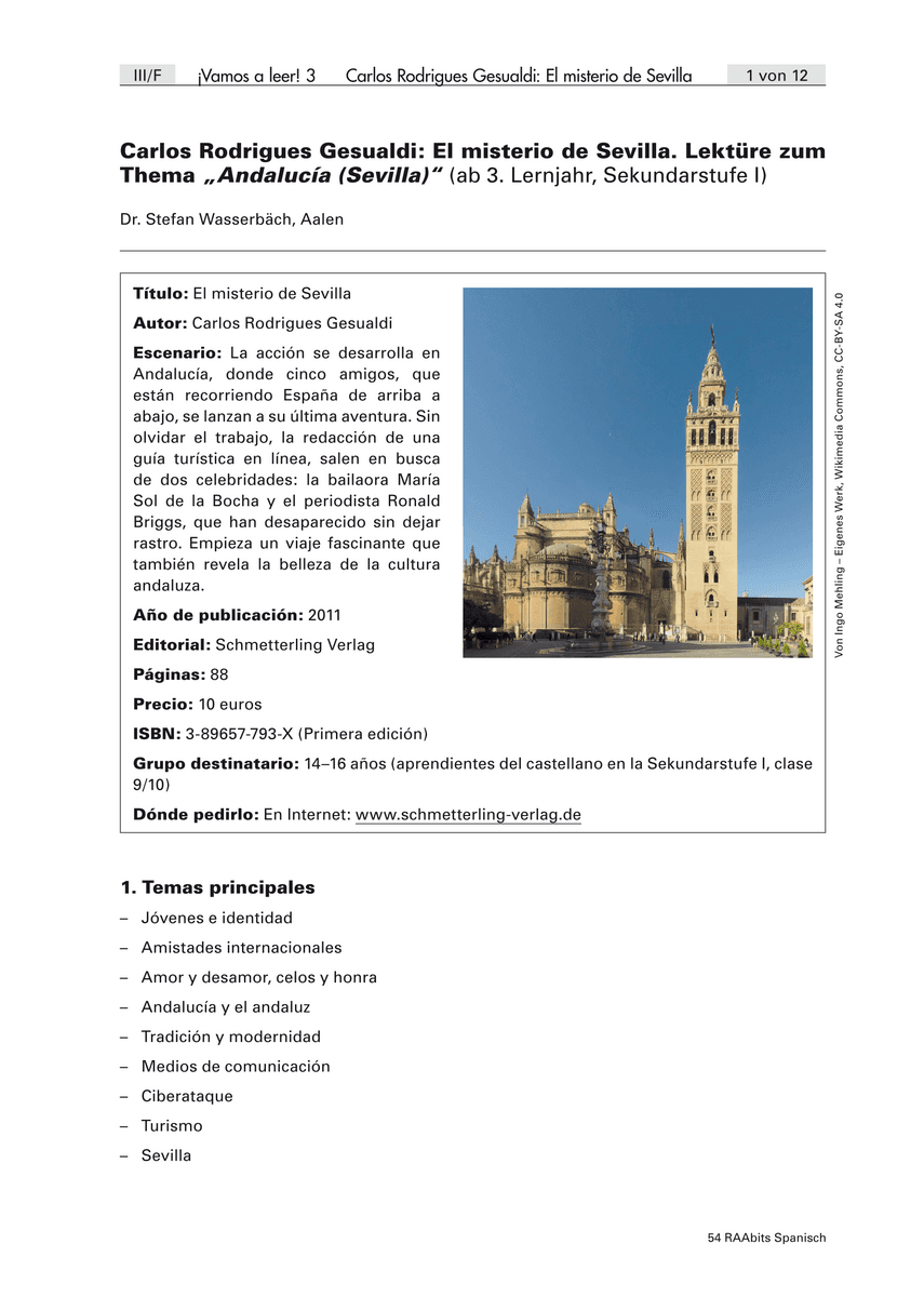 Carlos Rodrigues Gesualdi: El misterio de Sevilla