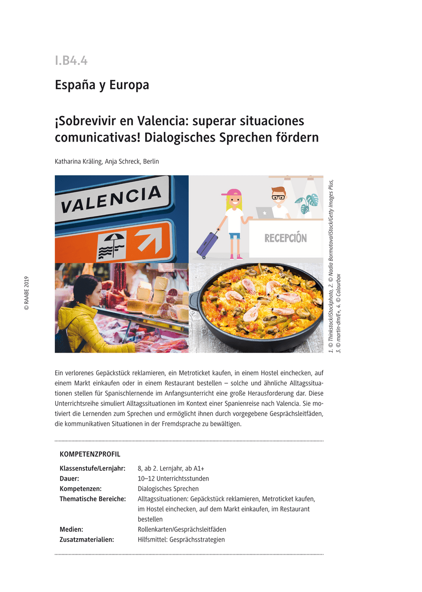 ¡Sobrevivir en Valencia: superar situaciones comunicativas!